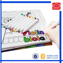 Color Ink DIY fabric doodle book markers